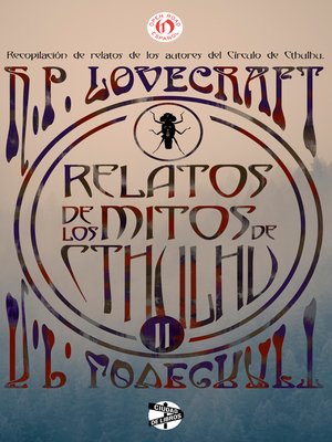 cover image of Relatos de los mitos de Cthulhu